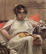 John William Waterhouse Cleopatra Sweden oil painting artist